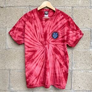 Santa Cruz Screaming Hand Tee - Tye Dyed - Jim Phillips Design - L